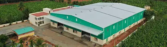 Prefabricated industrial shed Builders in Bangalore